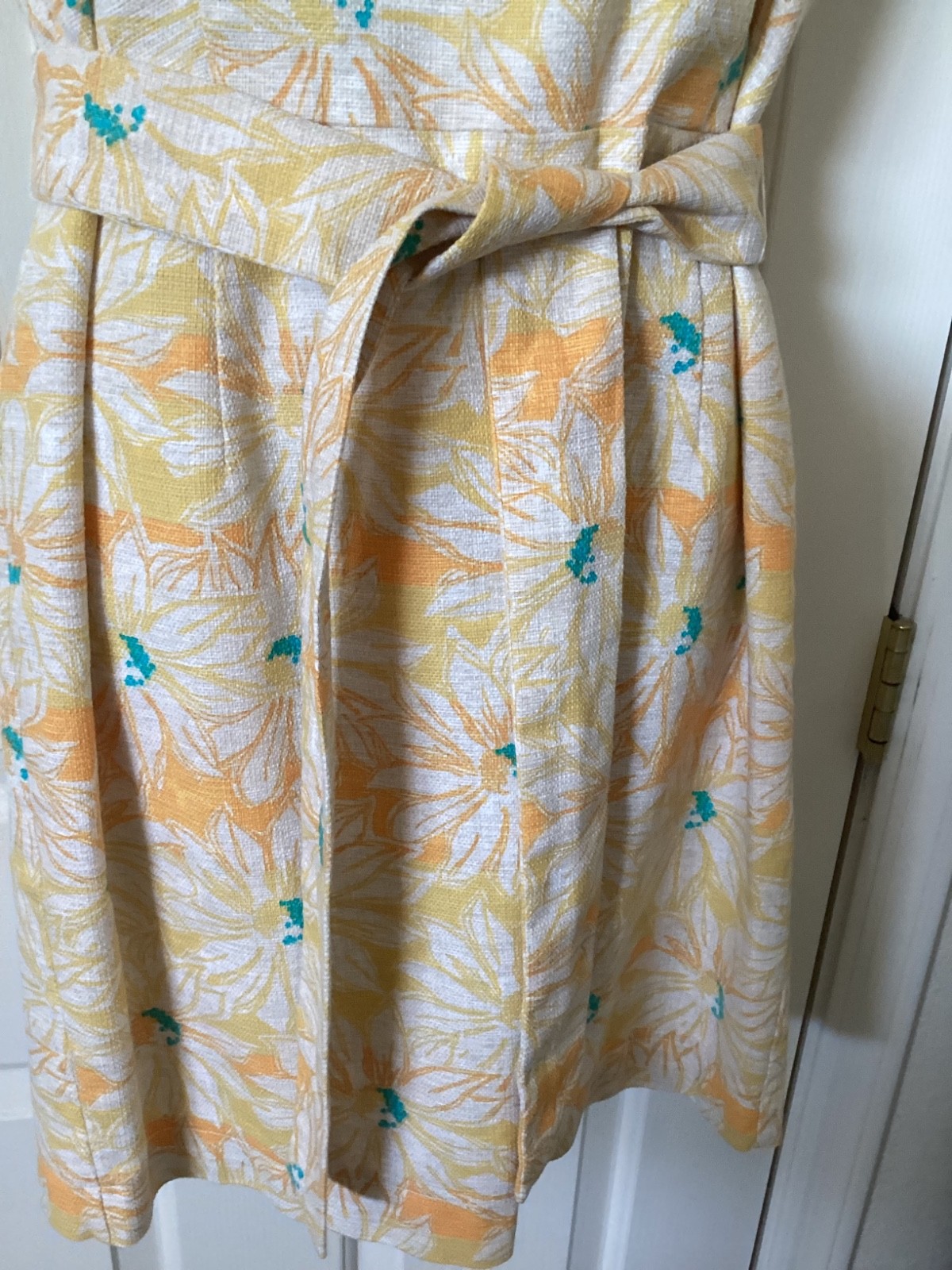Pendleton dress yellow daisy pattern with jacket … - image 3