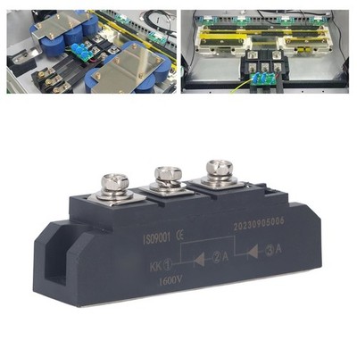 Bridge Rectifier 1600V 3 Terminal 2 In 1 Out Common Cathode Module Diode Bridge