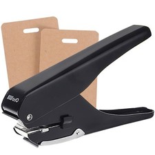 ID Card Slot Punch Badge Slot Hole Puncher Name Tag Punch Hand Held Hole Punc...