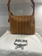 100% Authentic MCM Large Aren Hobo in Visetos