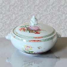 Limoges Raynaud. Légumier petite taille en porcelaine modèle Bri-Jit-Sou