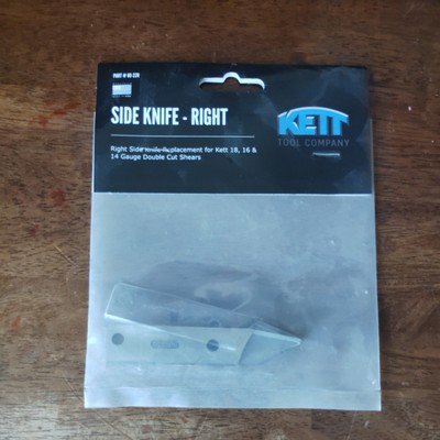 NEW Kett Right Side Knife 14-18 Gauge Double Cut Shears 60-22R (BN141)