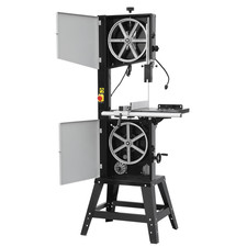 Scie À Ruban D'Établi Pour Travail Du Bois 340 Mm 1100 W 440-846 Tr/Min