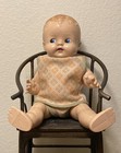 1950s IDEAL Baby Doll Hard Plastic Blue Sleepy Side Eye Molded Hair Jointed 11” — photo 5