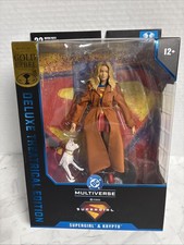 McFarlane Supergirl & Krypto DC Multiverse Gold Label Deluxe Theatrical Edition