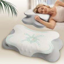 Almohadas Ortopedicas Para Cervical Alivio Dolor Cuello Foam Memory Dormir Bien