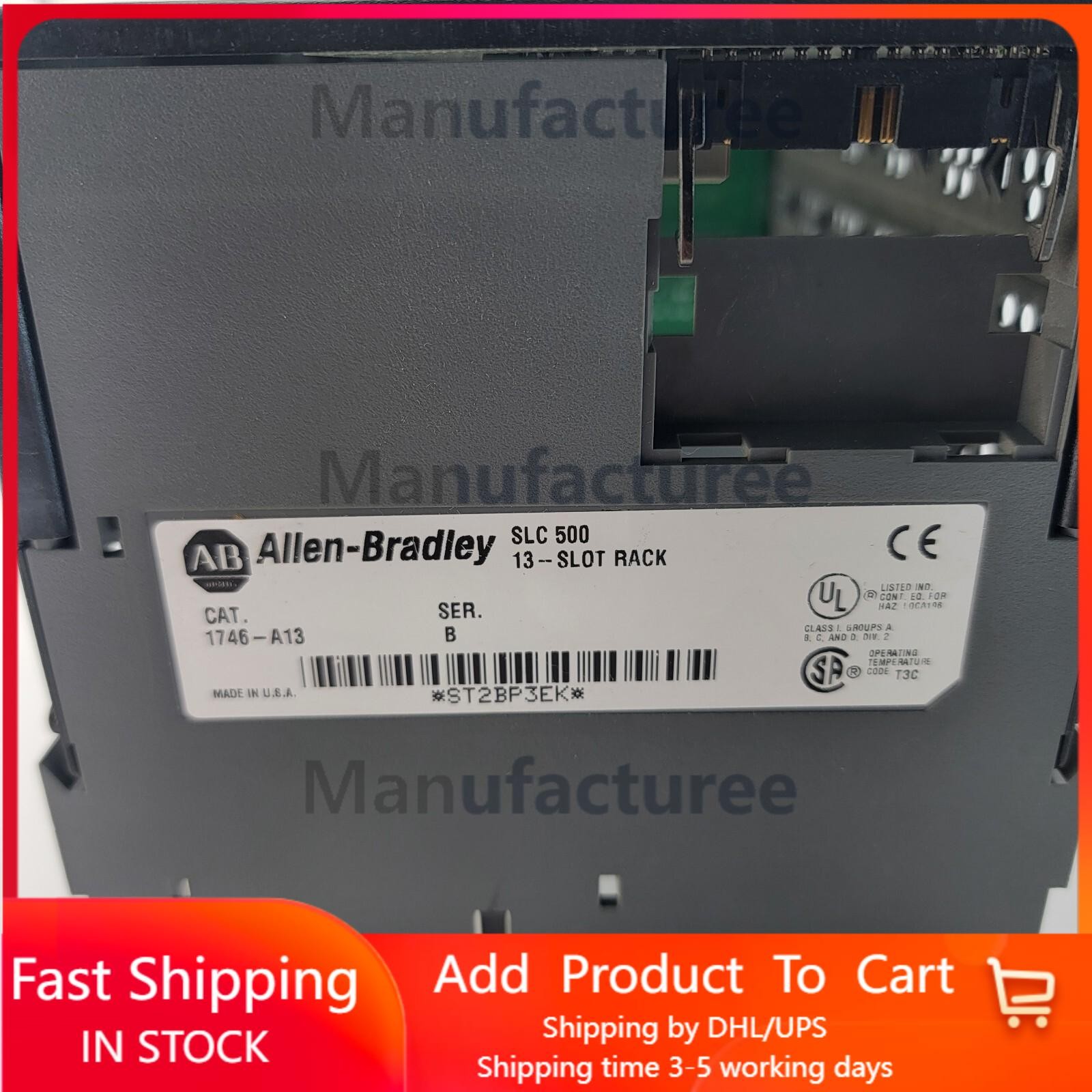 1pcs Allen-Bradley 1756-A17 Chasssis Rack w/ Modules NEW IN BOX AB US Free Tax！