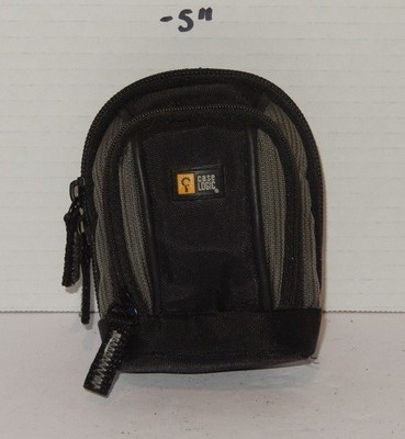 Case Logic black Blue Digital Camera Bag Case 4'' x 2'' Neoprene with belt loop #2