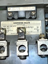 Siemens-Allis CXL40*3 Contactor 135A 600V 3 Pole Coil Model D Size 4 Ships Fast