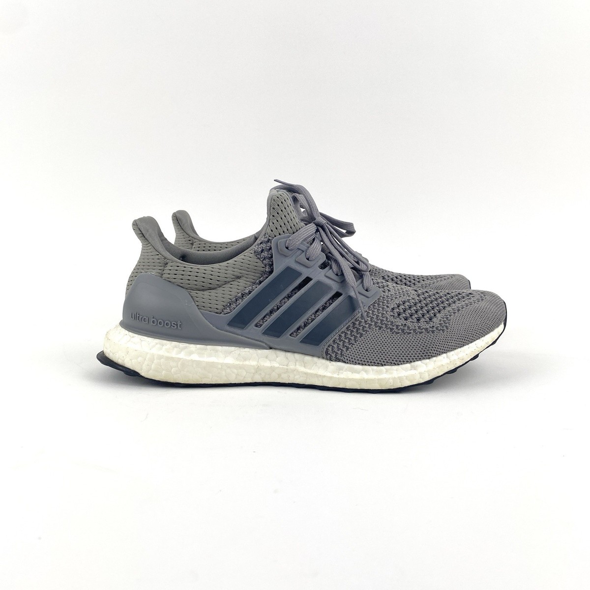 NEW Adidas Ultraboost 1.0 Shoes HQ4200 Size 8.5 Gray #1 Adidas Ultraboost 1.0 DNA Running Shoes Gray Grey Sneakers  main image 2