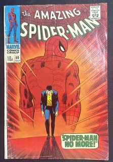 Amazing Spider Man #50 1ST KINGPIN Spider Man Origin KEY 1967