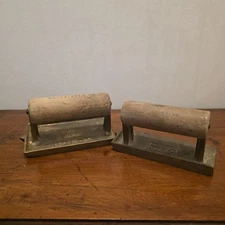 Vintage Goldblatt 06-302-M7 Bronze Brass Concrete Masonry Edger Tool set