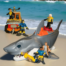 Product Image: Fisher-Price Imaginext Mega Bite Shark & Jeep & Diver Figures