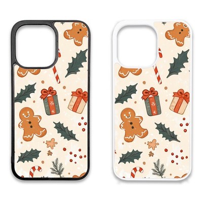 Gummi Clip Handy Hülle iPhone - Weihnachten Muster: Süßer Urlaub Bezaubernd Trendy