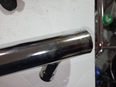 Set Pair Harley-Davidson Softail Deuce Fat Boy Exhaust Pipes 65890