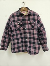 Wrangler Men s M Sherpa Lined Plaid Flannel Shirt Jacket