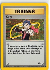 Gym Challenge Holo Rare Unlimited MP 019/132 Koga (19) on eBay