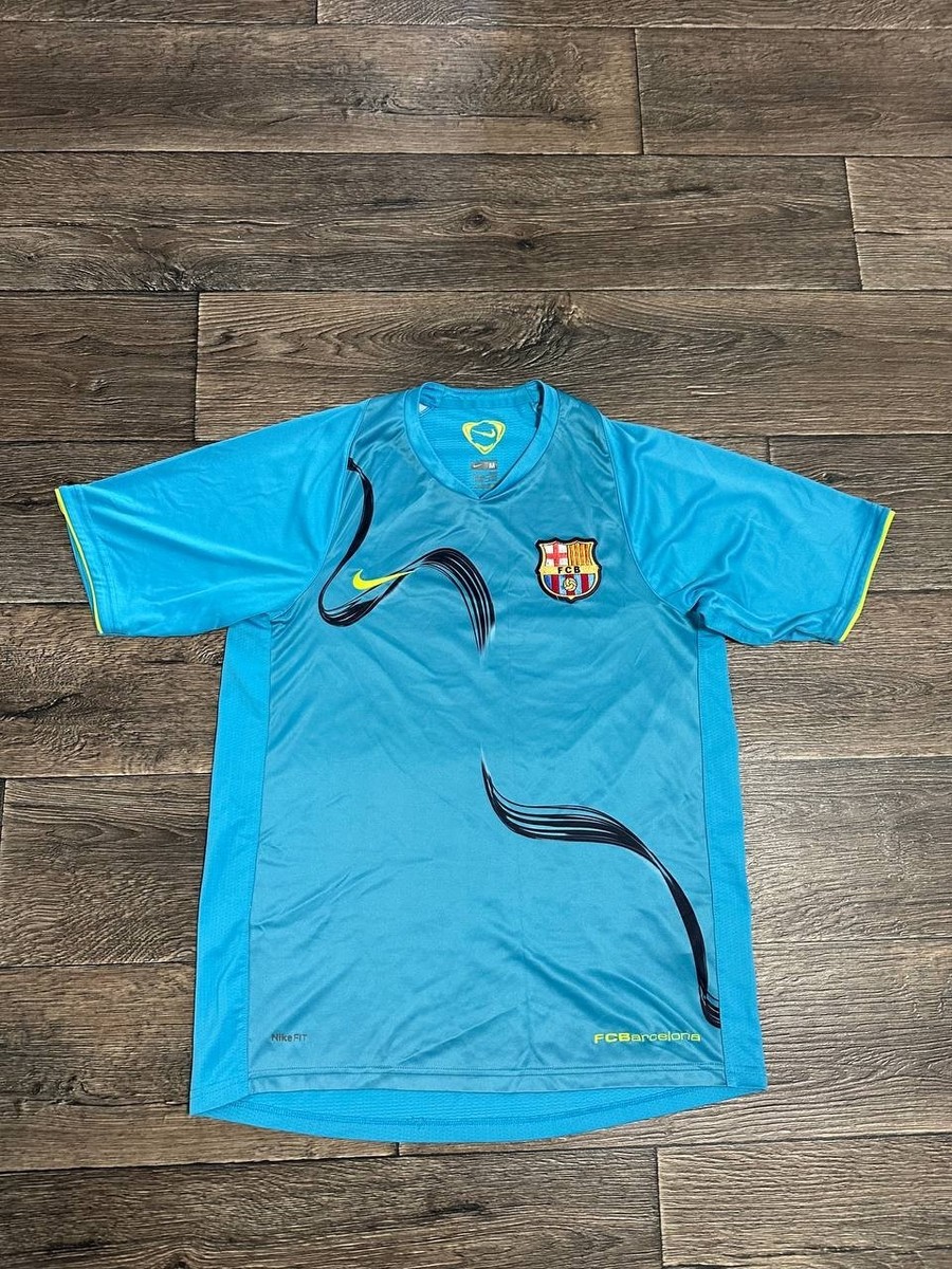 ウェア Nike FC Barcelona 2007-2008  Jersey VINTAGE FC BARCELONA 2007/2008 TRAINING FOOTBALL SHIRT JERSEY NIKE