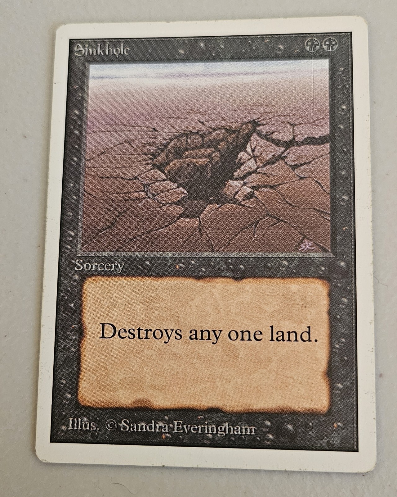 MTG Sinkhole -Unlimited Edition, NM