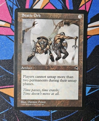 Static Orb LP Regular MTG Tempest Magic The Gathering 