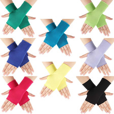 8 Pairs Sun Protection UV Gloves for Women