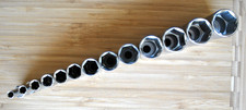 Mac Tools Expert 13 Pc 38 Drive Sae Deep Socket Set 14 To 1 Automobile Tools