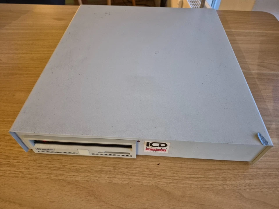 ✅ SYQUEST Laufwerk für ATARI ⭐ Zustand siehe Bilder ⭐ inkl. 11 Syquest-Medien ⚡️