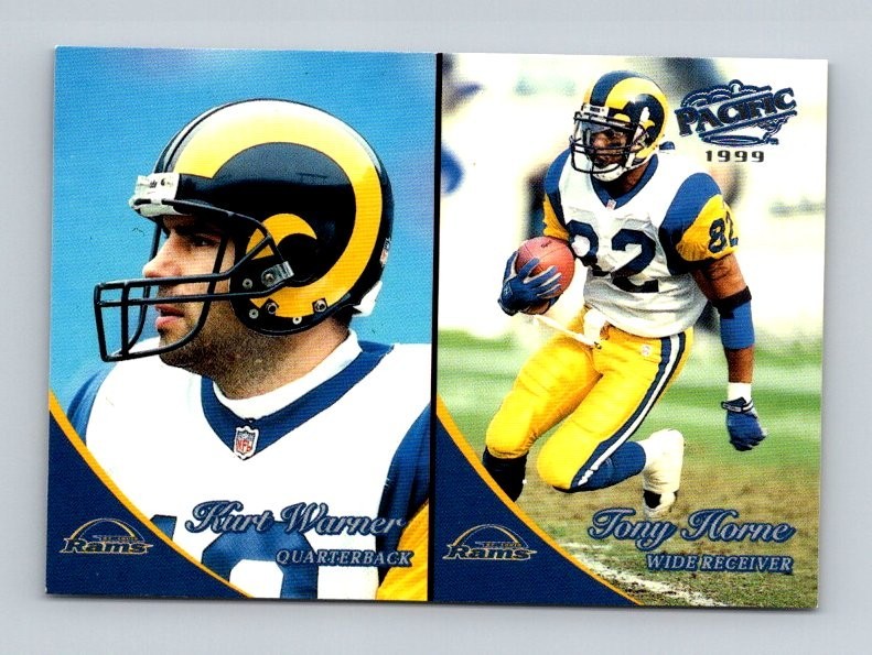 80502  1999 Pacific #343 Kurt Warner RC BK$15