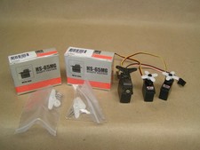 5 ea. Micro Servos, 4 NEW Hitec HS-85MG, 1 used Futaba FP-S133