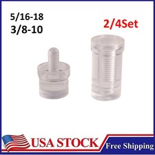 5/16 x 18 Clear Joint Protectors For Joss/Schon Billiards Pool Cue Sticks 2/4Set
