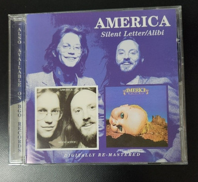 America Silent Letter/Alibi CD 1979 2006 BGO Album CD Remastered