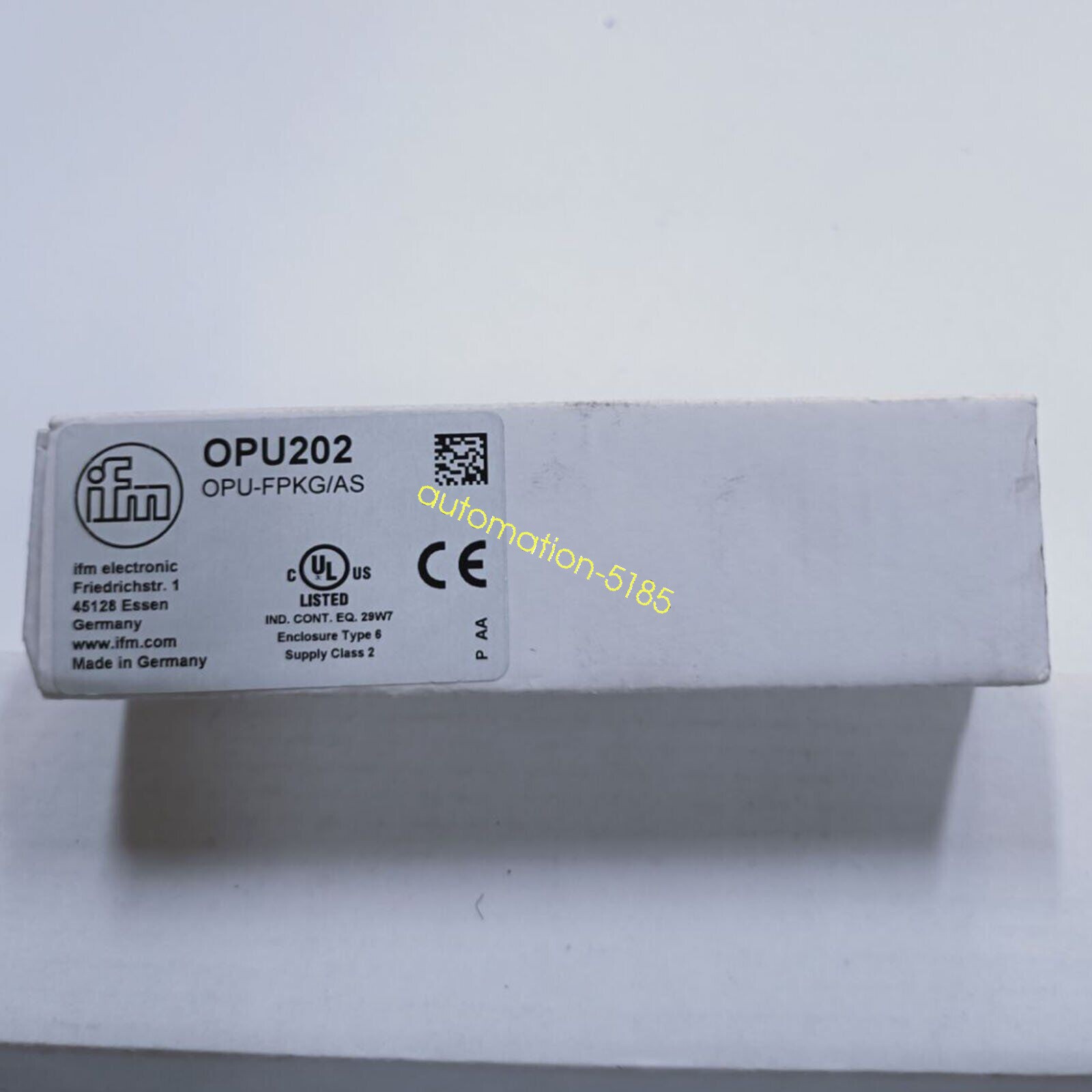 1HP New For IFM OPU202 Photoelectric Sensor Fedex or DHL #A6-37