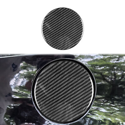 Genuine Carbon Fiber Fuel Tank Cap Trim for 2020-2024 Chevrolet Corvette C8