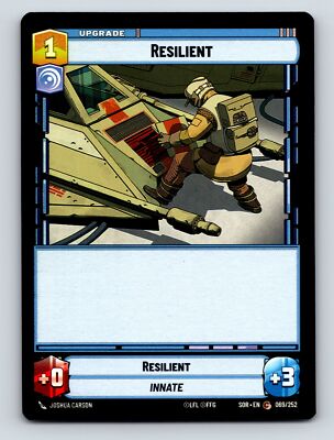 Command Innate Resilient Upgrade Card Upgrade 1C No Power No Ability
