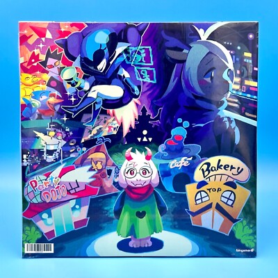 Deltarune Chapter 2 Vinyl Soundtrack Colored Record 2LP Ralsei