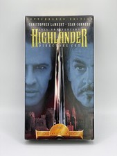 Highlander (VHS, 1996, 10th Anniversary Directors Cut) UNTESTED - Buy 2, Get One