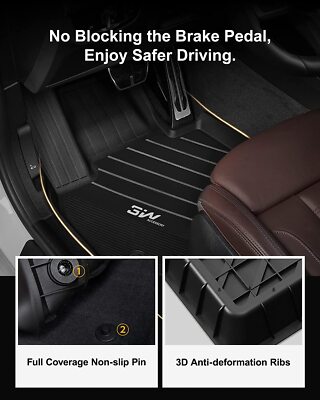 3W BMW X3 iX3 Nieuwe 2018-2023 G01, TPE All Weather Custom Boot Auto mat Waterdichte anti-slip gemakkelijk te reinigen boot liner accessoires