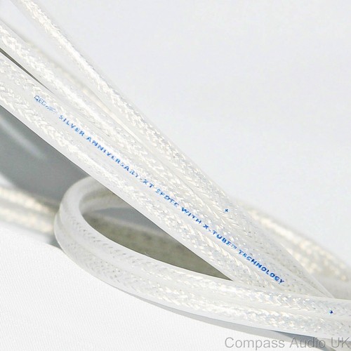 QED Silver Anniversary XT JUMPER LINKS Speaker Cable 4 x 20cm Spade, AIRLOC Plug - Picture 7 of 9
