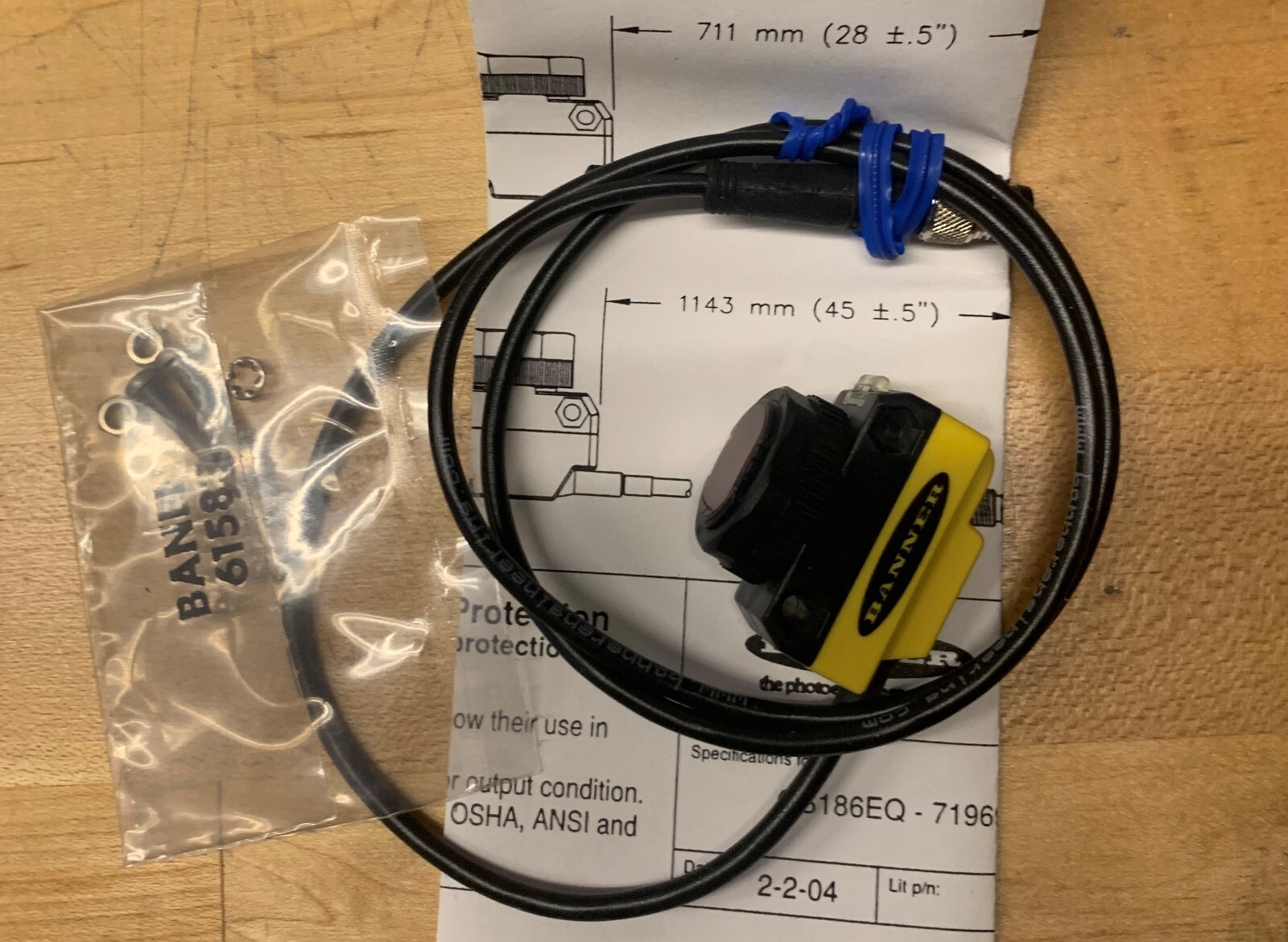 BANNER ENGINEERING QS186EQ71969 NIB eBay