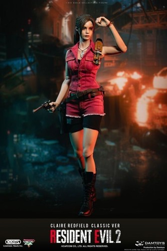 DAMTOYS RESIDENT EVIL 2 CLAIRE REDFIELD CLASSIC 1/6 FIGURE DMS038 From Japan New - Picture 4 of 5