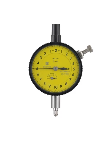 Mitutoyo 2109AB-11 - Dial Indicator .01mm- 1mm, 8mm Stem, M2.5X0.45, Flat Back