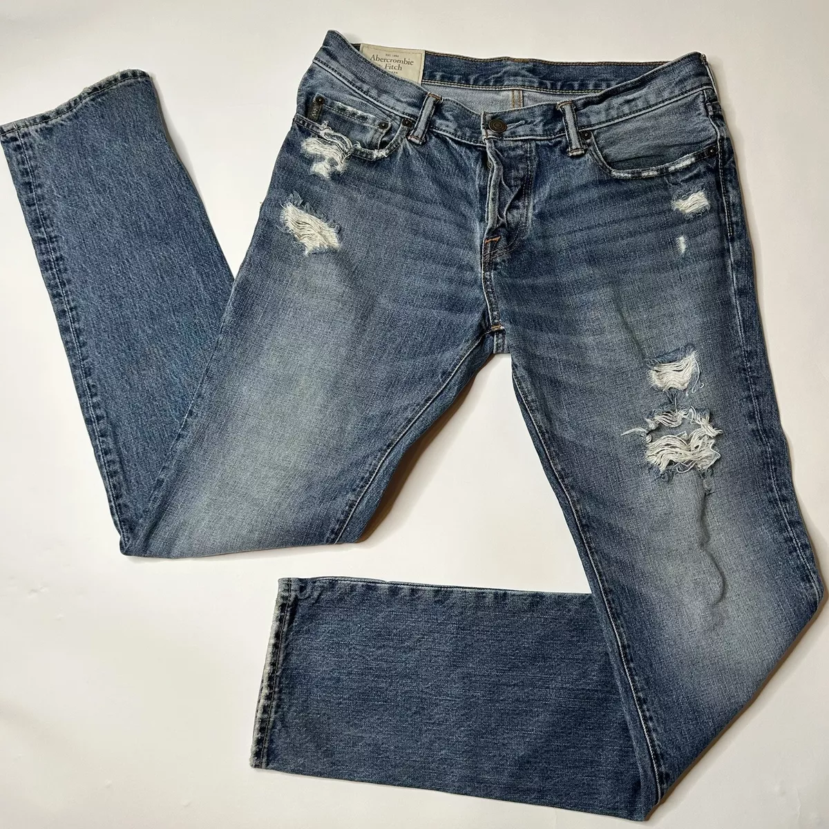 Abercrombie button fly jeans sale