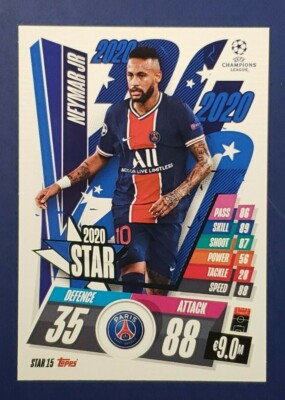 Neymar Jr #STAR15 2020 Topps Match Attax UEFA Champions League