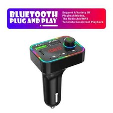 Car Wireless Bluetooth FM Transmitter MP3 Player USB Car Fast Charger Adapter