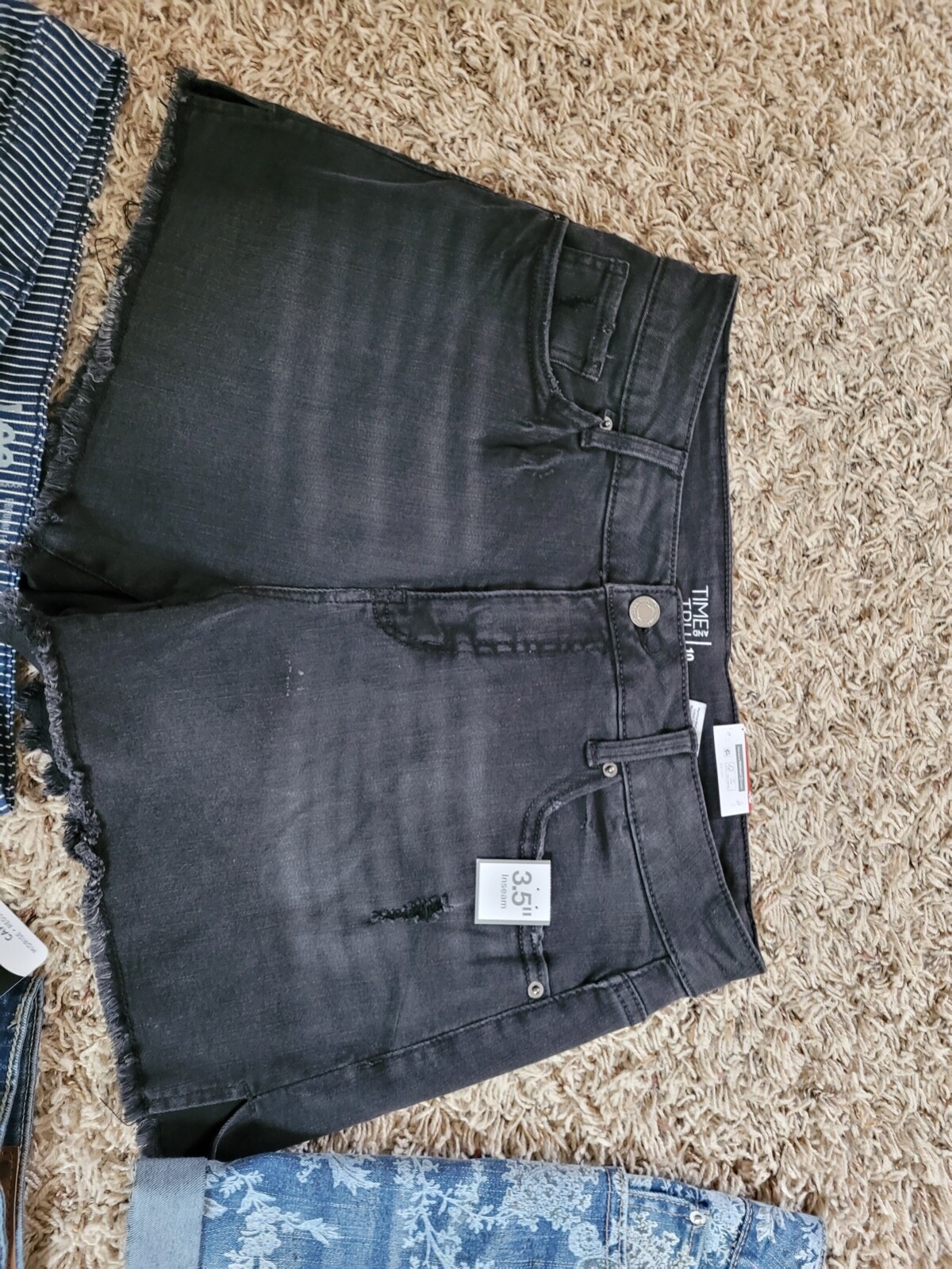 NEW LOT 5 WOMENS LEE PANTS SHORTS SKORTS WOMENS SIZE 10 LEE TIME & TRU image 5