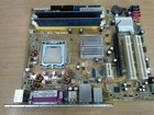 ASUS P5KPL-VM MOTHERBOARD + CPU + RAM + I/O PLATE