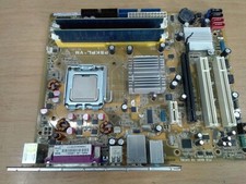 ASUS P5KPL-VM MOTHERBOARD  CPU  RAM  I/O PLATE