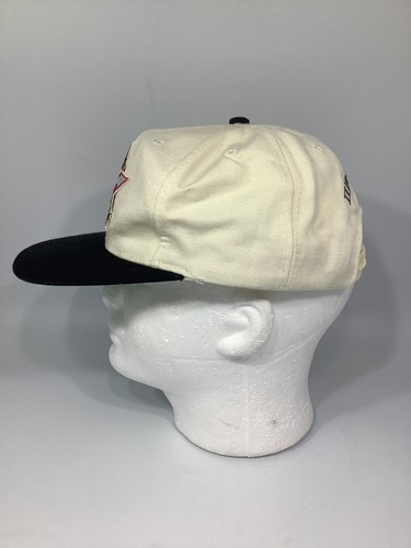 RARE Vintage Russian Penguins Hockey Snapback Hat READ - Picture 2 of 8
