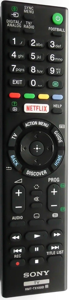 ORIGINAL SONY Fernbedienung RMT-TX100D KD-49X8305C KD-55X8505C KD-65X8507C