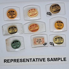 BULOVA CURVED bottom BOW SIDED glass WATCH CRYSTALS Type MT 